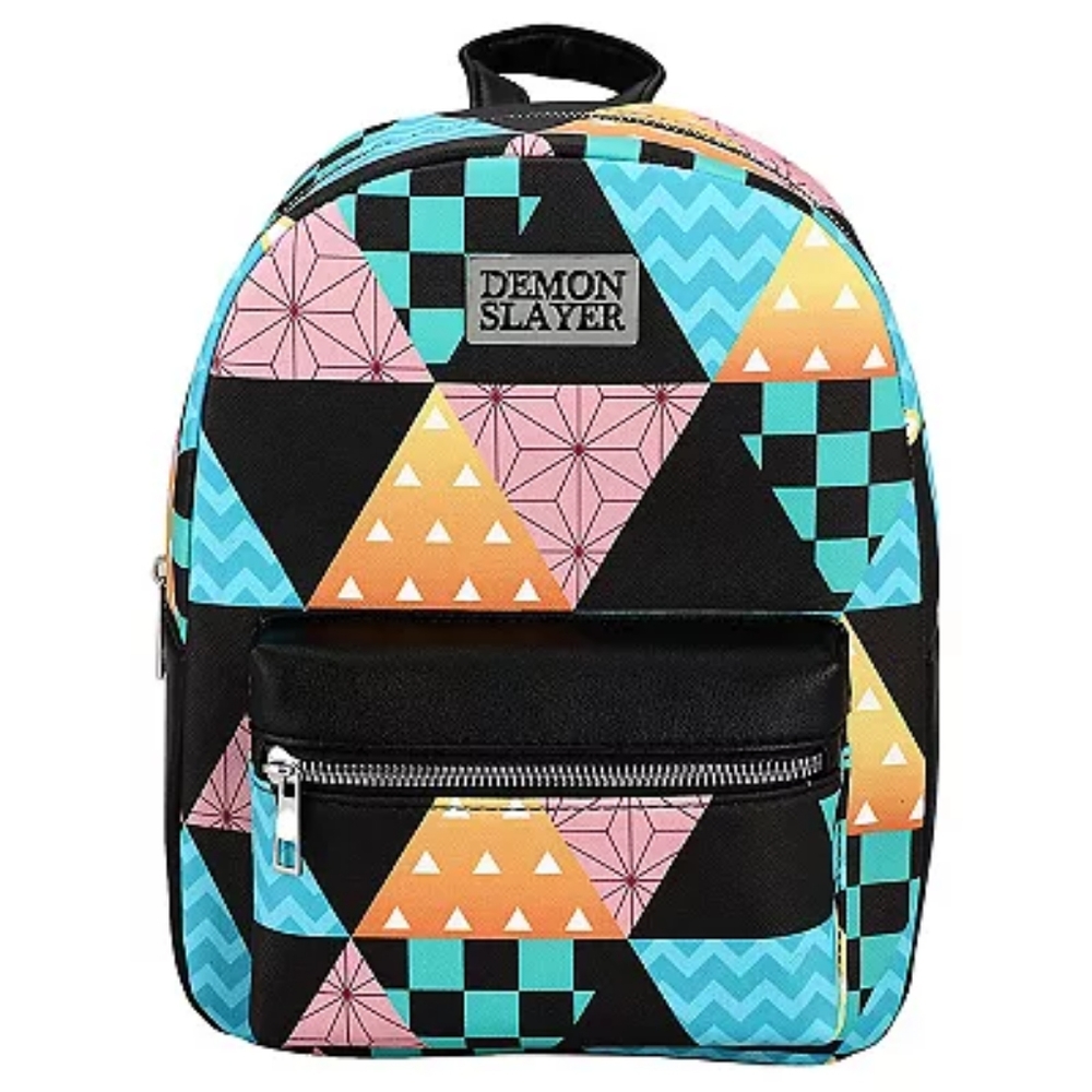 Demon Slayer Kimetsu No Yaiba Patchwork Mini Backpack Hot Topic